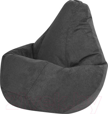 Бескаркасное кресло DreamBag 5023731 (велюр, графит)