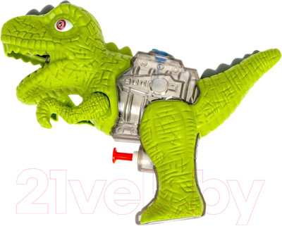 Бластер игрушечный Bondibon Наше Лето Динозавр / ВВ5414-Б (зеленый)