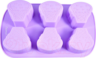 Форма для выпечки Fissman Рожок мороженого 6540