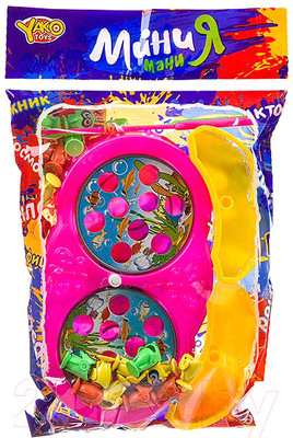 Игровой набор Yako Мини МаниЯ Рыбалка Кто быстрее? / Н93791