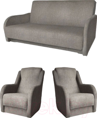 Комплект мягкой мебели Асмана Дачник-1 (рогожка беж)