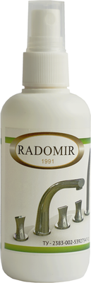 Чистящее средство для ванной комнаты Radomir Для хромированных и нержавеющих поверхностей / 1-29-0-0-0-894