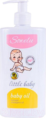 Косметическое масло детское Sowelu Little baby с авокадо и маслом зародышей пшеницы (300мл)