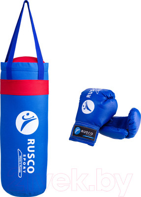Набор для бокса детский RuscoSport 4oz (синий)