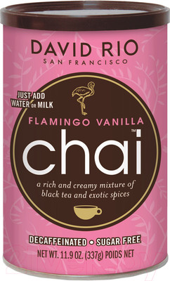 Чай растворимый David Rio Flamingo Vanilla Sugar-Free (337г)