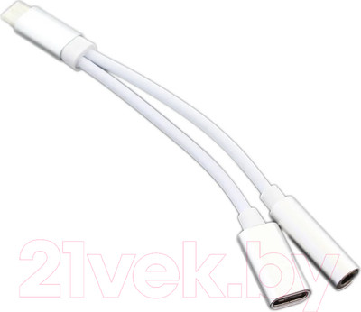 Адаптер Sipl USB Type C / USB Type C и Jack 3.5мм / AK291B