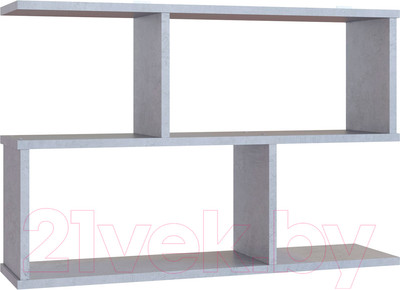 Полка Сокол-Мебель ПК-2 (бетон)