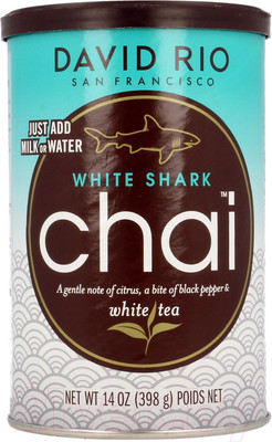 Чай растворимый David Rio White Shark Chai  (398г)