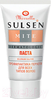 Маска для волос Mirrolla Паста Сульсен Мите (75мл)