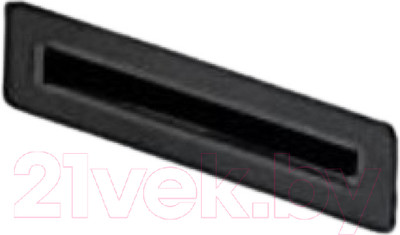 Накладка на сливное отверстие Abber AB0005 (черный)