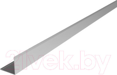 Профиль декоративный Лука Уголок УП 01-27.2700.501л 2700x10x10 (серебро)