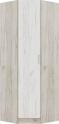 Шкаф Стендмебель Гармония ШУ-601-М (дуб крафт белый/дуб крафт серый)