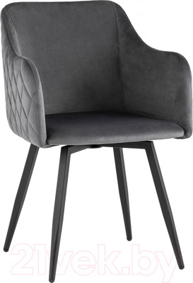 Стул Stool Group Ника / MC66-5F KD HLR-21 (велюр серый)