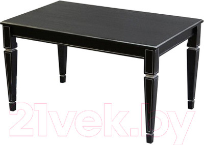 Журнальный столик Мебелик Васко В 81 (венге/серебристый)