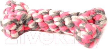 Игрушка для собак Duvo Plus Мини кость / 4705086 (розовый)