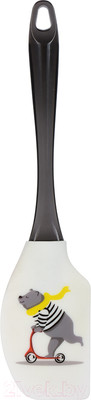 Кухонная лопатка Marmiton Мишка на самокате / 17378