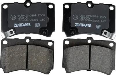 Тормозные колодки ZENTPARTS Z07393