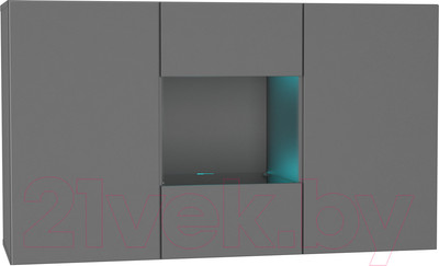 Тумба НК Мебель Point тип-1.2 / 71775210 (серый графит)