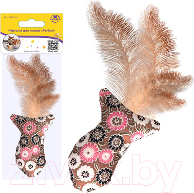 Игрушка для кошек Мультидом Рыбка / VL40-152