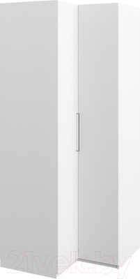 Шкаф Мебель-Неман Отис МН-039-09 П1 (белый/белый)