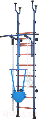 Детский спортивный комплекс Polini Kids Sport Active (синий)