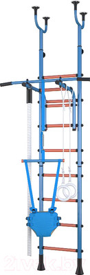 Детский спортивный комплекс Polini Kids Sport Neo (лазурный)