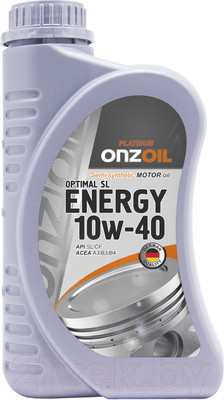 Моторное масло Onzoil SAE 10W40 Optimal SL (900мл)