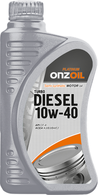 Моторное масло Onzoil SAE 10W40 Turbo Diesel Lux CF-4 (900мл)