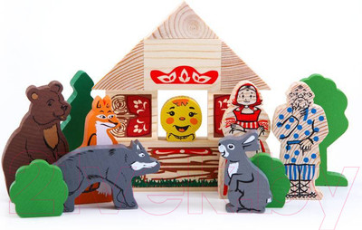 Развивающая игра Томик Сказки. Колобок / 4534-2