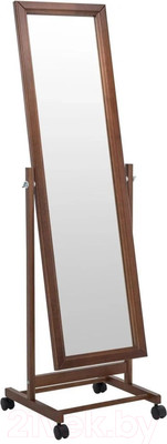 Зеркало Мебелик В 27Н (средне-коричневый)