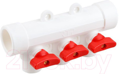 Коллектор отопления РосТурПласт 28205 (с шаровым краном)