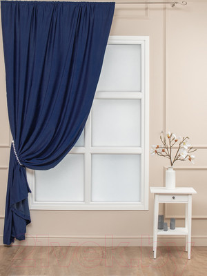 Штора Amore Mio RR 42002-816 200x270 / 77501 (синий)