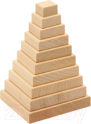 Развивающая игра Pelsi Пирамидка Квадрат / И606