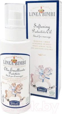 Косметическое масло детское Helan Linea Bimbi Смягчающее / 39O (100мл)