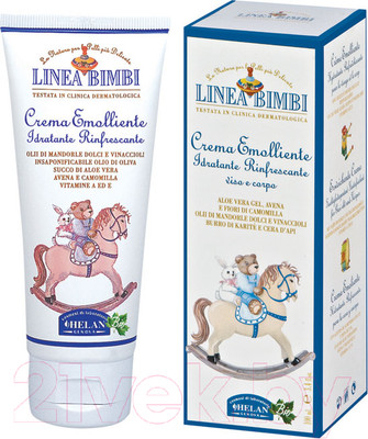Крем для лица Helan Linea Bimbi Смягчающий / 39E (100мл)