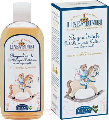 Шампунь-гель детский Helan Linea Bimbi Для волос и тела / 39B (250мл)