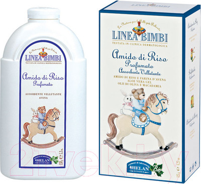 Присыпка Helan Linea Bimbi Рисовая / 39TN (75г)