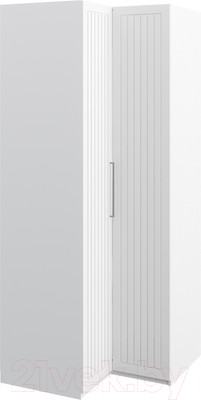 Шкаф Мебель-Неман Отис МН-039-09 П7 (белый/белый)