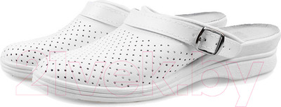 Сабо рабочие Step Женские / 4-12-7 (р.38, белый)