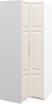 Шкаф Мебель-Неман Отис МН-039-09 П8 (белый/крем)