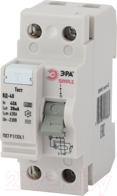 Устройство защитного отключения ЭРА Simple-mod-43 / Б0039263