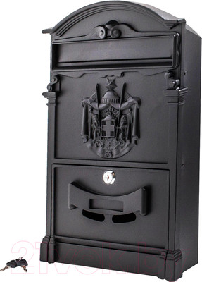 Почтовый ящик Аллюр №4010 (черный)