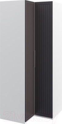 Шкаф Мебель-Неман Отис МН-039-09 П6 (белый/графит)