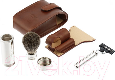Набор для бритья IL Ceppo Mach3 / SV1203MM (коричневый)