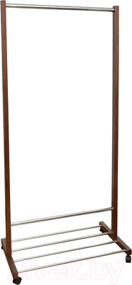 Стойка для одежды Мебелик В 35Н (средне-коричневый)