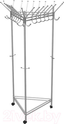 Вешалка для одежды Мебелик Пико 21 (металлик)