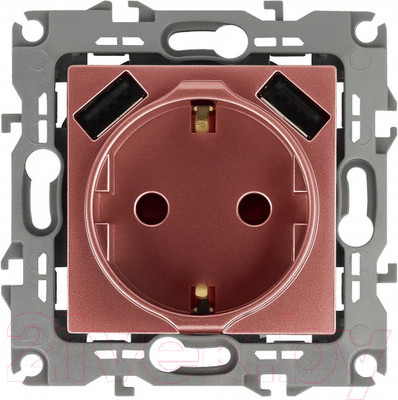 Розетка ЭРА 12-4109-14 / Б0047848 (медь)