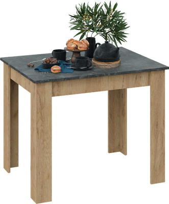 Обеденный стол ТриЯ Промо тип 1 (дуб крафт золотой/ателье темное)