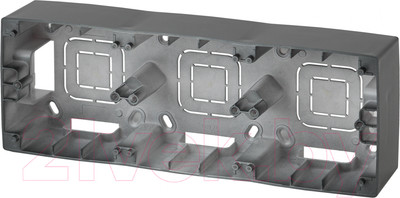 Коробка открытого монтажа ЭРА 12-6103-05 / Б0043184 (антрацит)