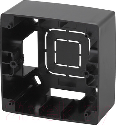 Коробка открытого монтажа ЭРА 12-6101-06 / Б0043165 (черный)